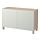BESTÅ - storage combination with doors, white stained oak effect/Laxviken white | IKEA Taiwan Online - PE626964_S1