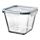 IKEA 365+ - food container with lid, square glass/plastic | IKEA Taiwan Online - PE675643_S1