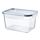 IKEA 365+ - food container with lid, rectangular/plastic | IKEA Taiwan Online - PE675656_S1