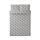 LYKTFIBBLA - quilt cover and 2 pillowcases, white/grey | IKEA Taiwan Online - PE769104_S1