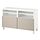 BESTÅ - TV bench with doors, white/Lappviken/Stubbarp light grey/beige | IKEA Taiwan Online - PE820939_S1
