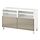 BESTÅ - TV bench with doors, white/Riksviken/Stubbarp light bronze effect | IKEA Taiwan Online - PE820929_S1