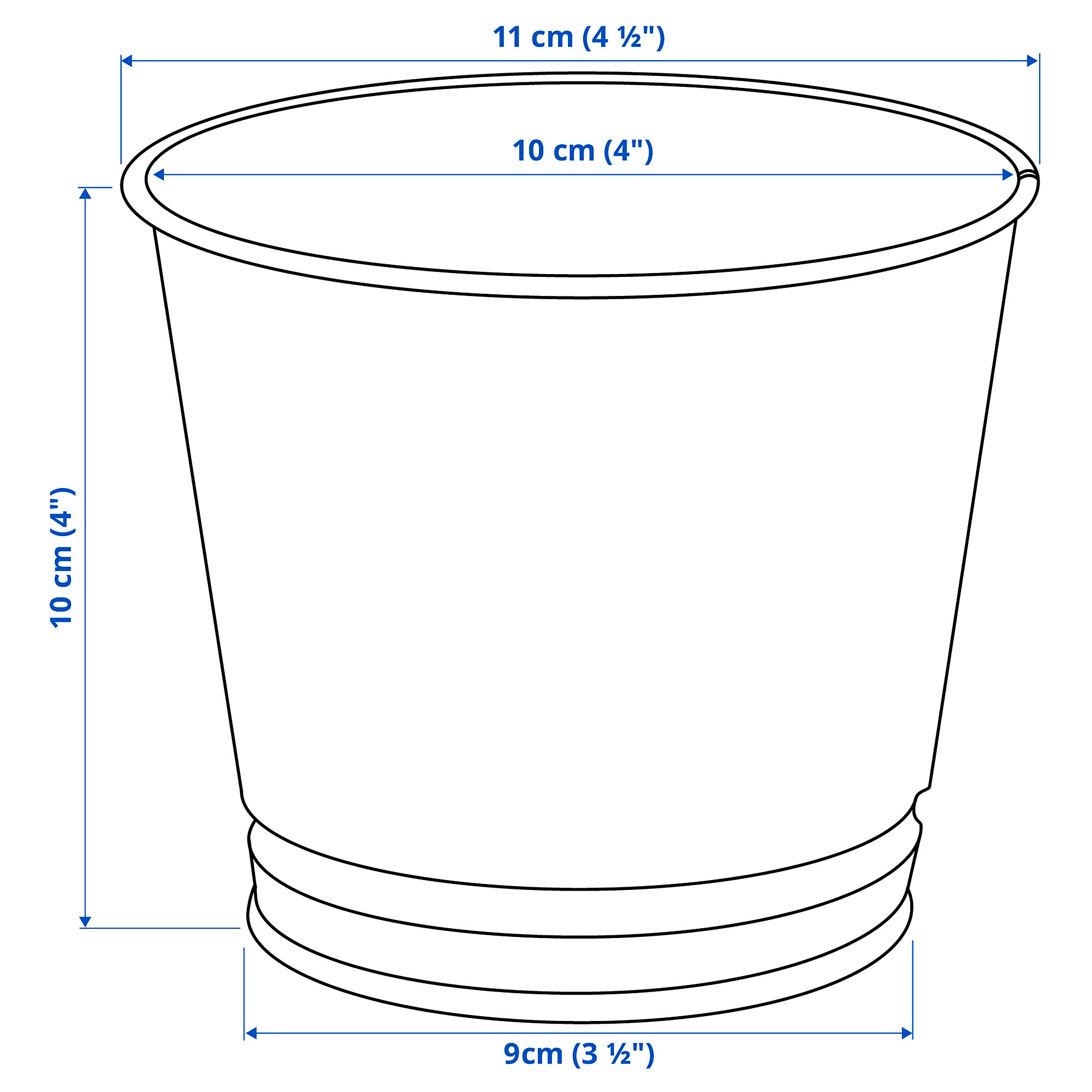 BINTJE plant pot