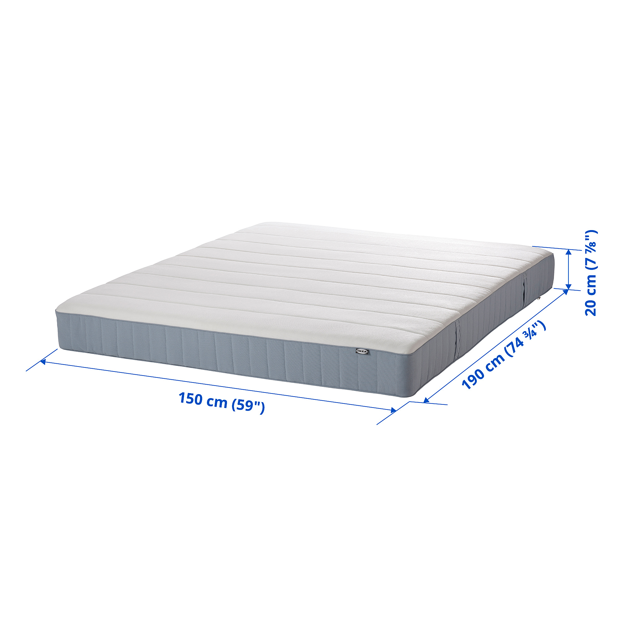 VESTERÖY pocket sprung mattress