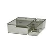 VISSLAÅN box with lid, set of 5