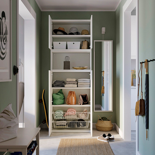 PLATSA storage combination with doors