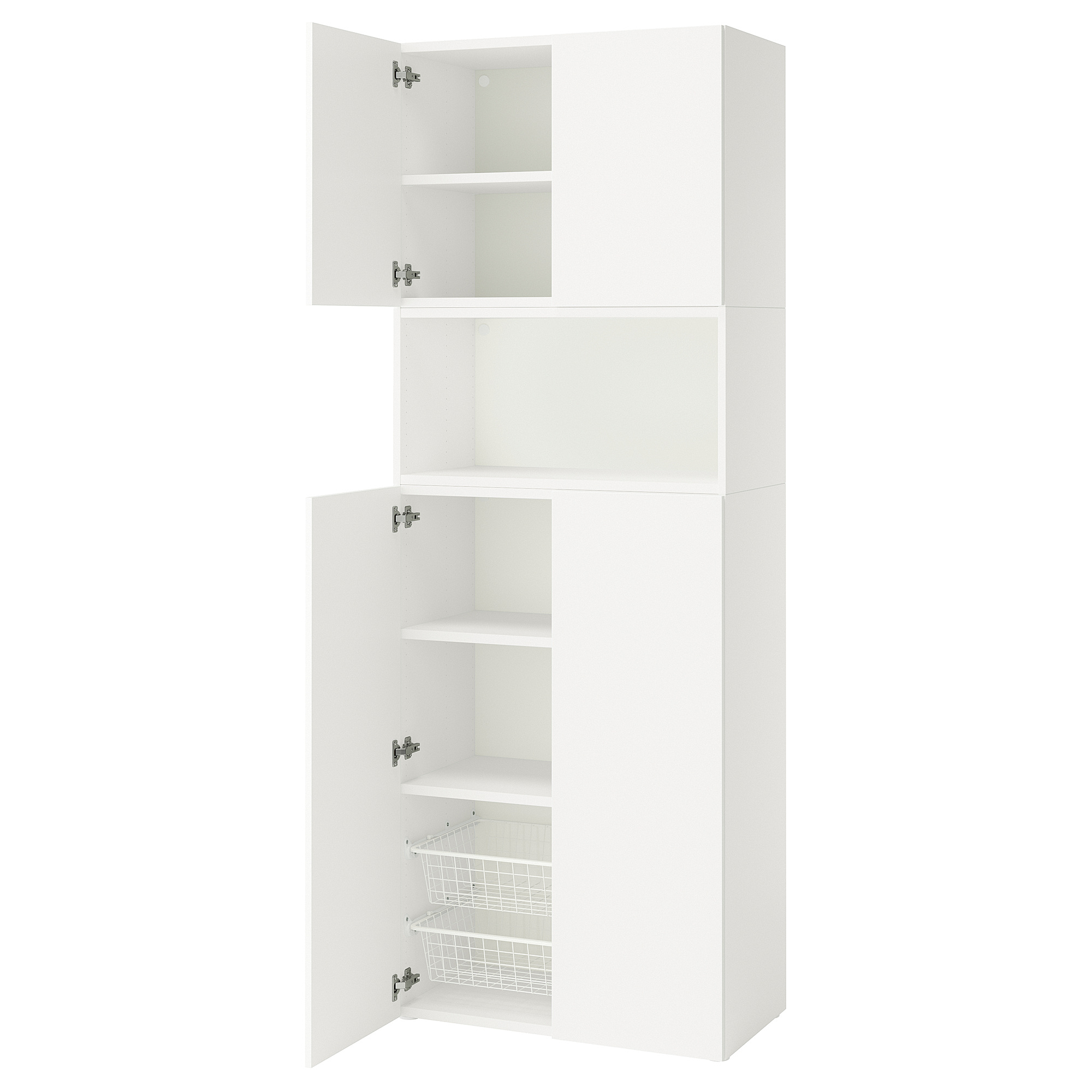 PLATSA storage combination with doors