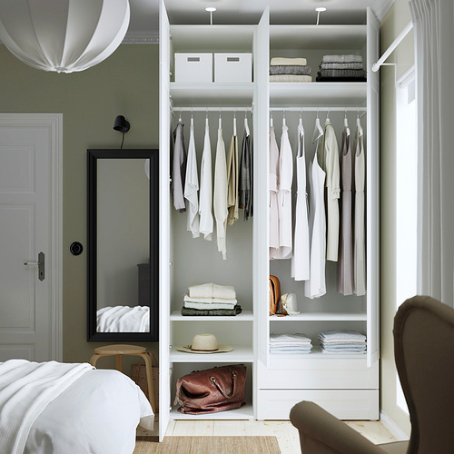PLATSA wardrobe combination