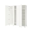 PLATSA wardrobe with 8 doors