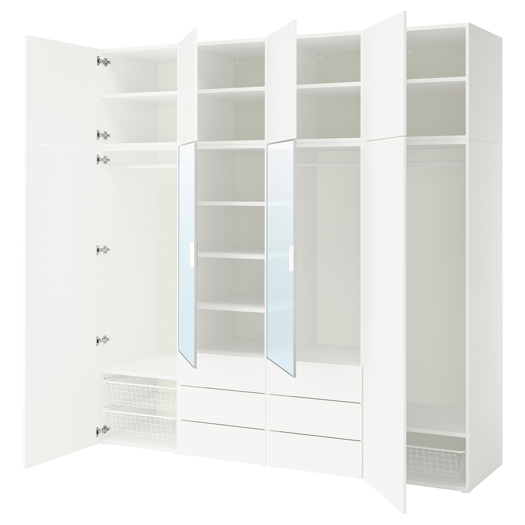 PLATSA wardrobe combination