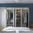 PLATSA wardrobe with 5 doors
