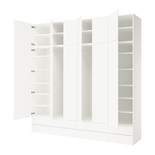 PLATSA wardrobe combination