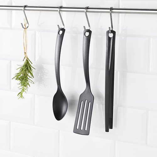 GNARP - 廚房用具 3件組, 黑色 | IKEA 線上購物 - PE622596_S4