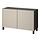 BESTÅ - storage combination with doors, black-brown/Lappviken/Stubbarp light grey-beige | IKEA Taiwan Online - PE821075_S1