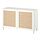 BESTÅ - storage combination with doors, white Studsviken/Kabbarp/white woven poplar | IKEA Taiwan Online - PE821087_S1