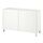 BESTÅ - storage combination with doors, white/Timmerviken/Stubbarp white | IKEA Taiwan Online - PE821082_S1