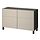 BESTÅ - storage combination w doors/drawers, black-brown/Lappviken/Stubbarp light grey-beige | IKEA Taiwan Online - PE821112_S1
