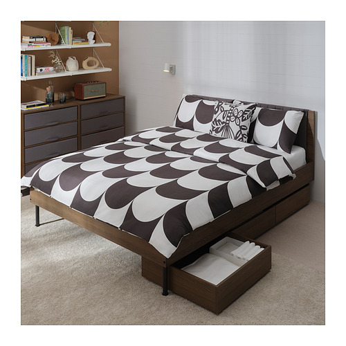 BRUKSVARA 3-piece bedlinen set