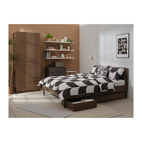 BRUKSVARA bedroom furniture, set of 3