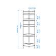 FRÖSJÖN corner shelf unit