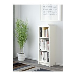 BILLY - 書櫃, 實木貼皮, 染白橡木 | IKEA 線上購物 - PE664193_S3