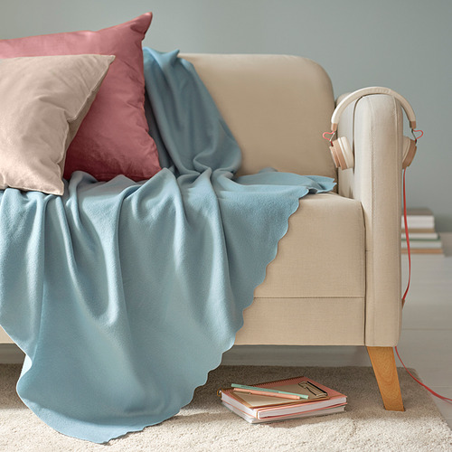 THORGUN - 萬用毯, 淺藍色 | IKEA 線上購物 - PE863508_S4