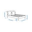 SAGESUND upholstered bed frame