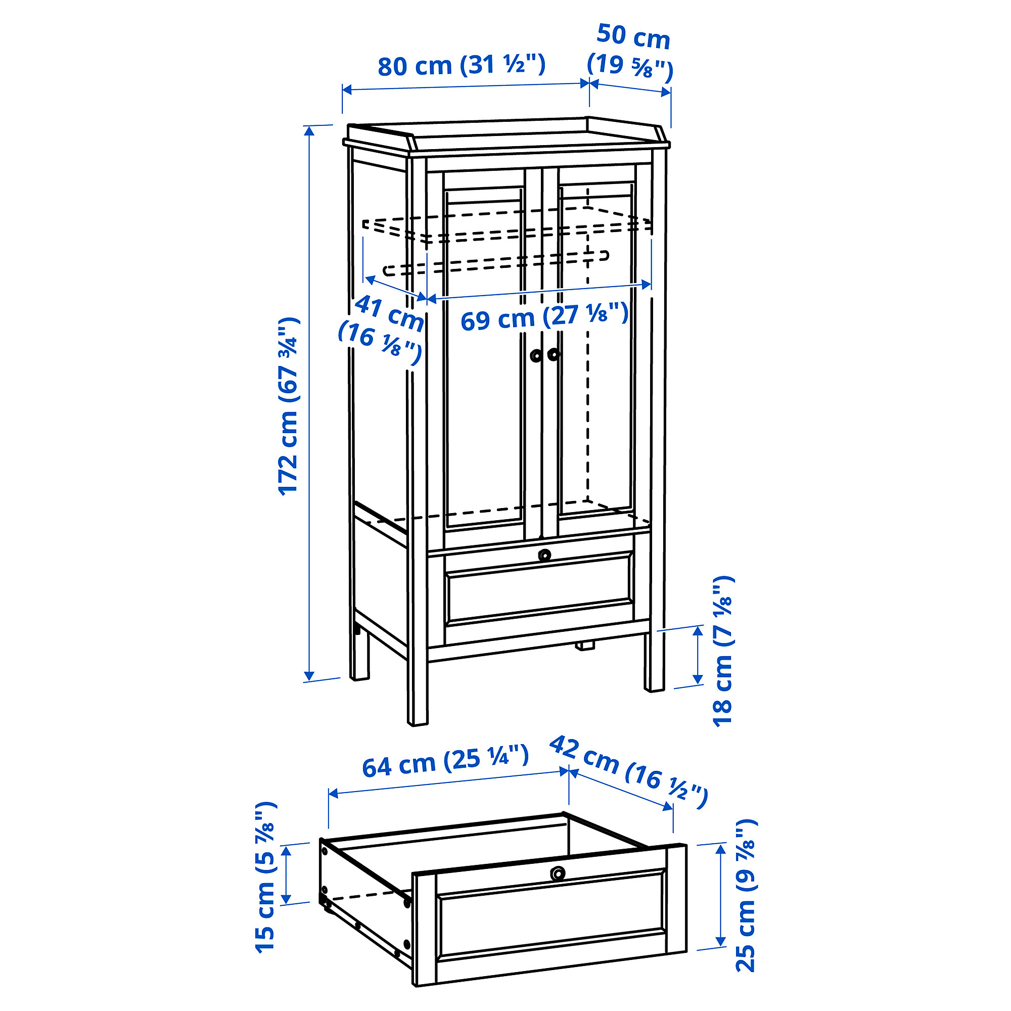 SUNDVIK wardrobe