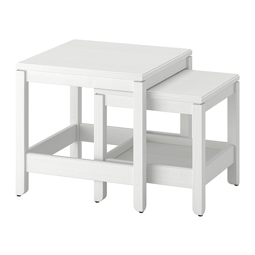 HAVSTA - nest of tables, set of 2, white | IKEA Taiwan Online - PE935480_S4