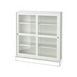 HAVSTA - glass-door cabinet, white, 121x35x123 cm | IKEA Taiwan Online - PE935485_S2 