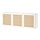 BESTÅ - wall-mounted cabinet combination, white Studsviken/white woven poplar | IKEA Taiwan Online - PE821270_S1
