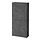 BESTÅ - wall cabinet with 2 doors, black-brown Bergsviken/black marble effect | IKEA Taiwan Online - PE821288_S1