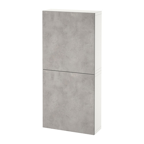 BESTÅ wall cabinet with 2 doors