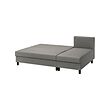 ÄLVDALEN 3-seat sofa-bed with chaise longue