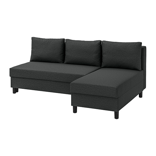 ÄLVDALEN - 三人座沙發床附躺椅, Knisa 深灰色 | IKEA 線上購物 - PE902027_S4