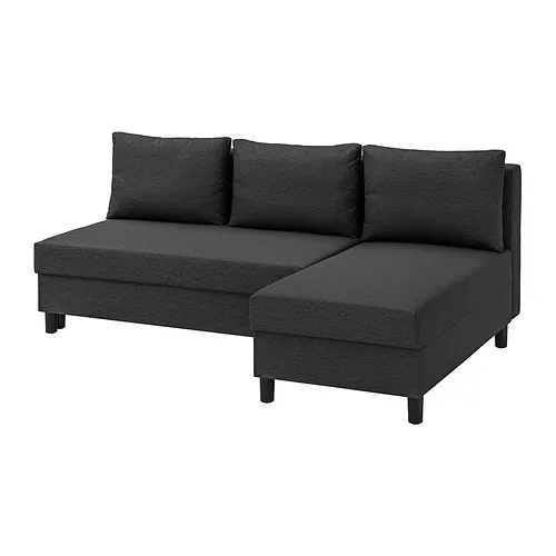 ÄLVDALEN - 三人座沙發床附躺椅, Knisa 深灰色 | IKEA 線上購物 - PE902027_S4