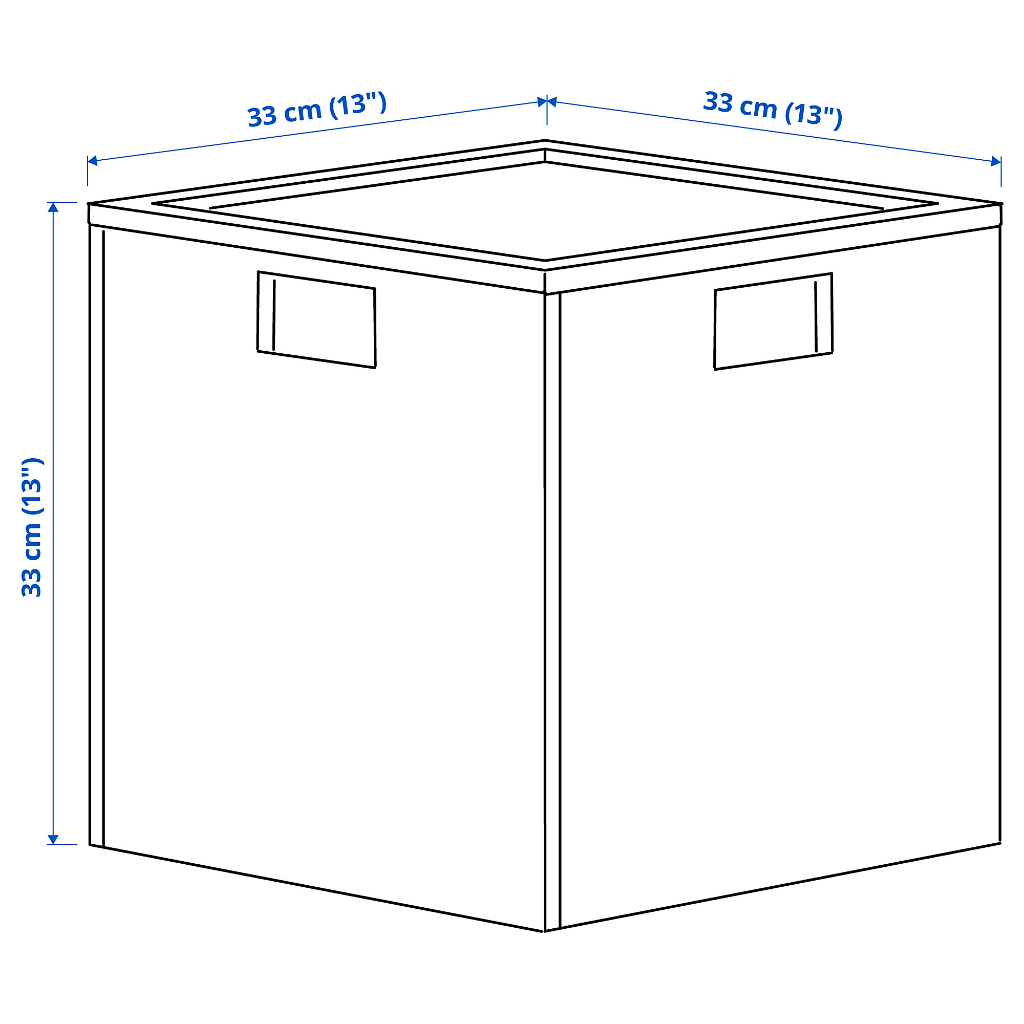 PANSARTAX storage box with lid
