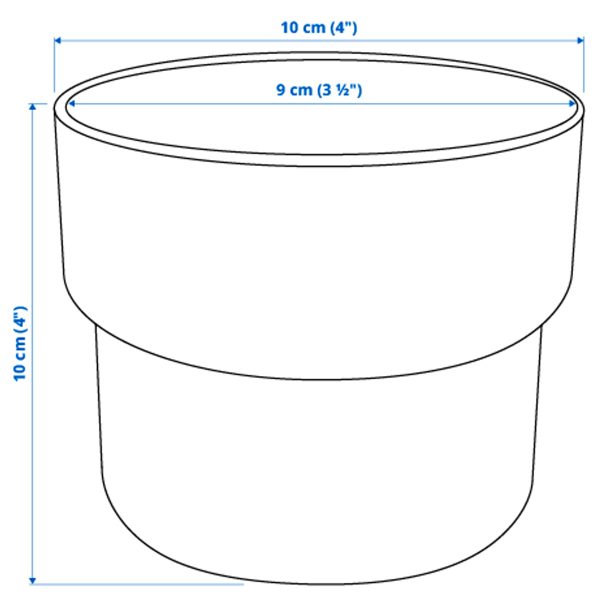 FÖRENLIG plant pot