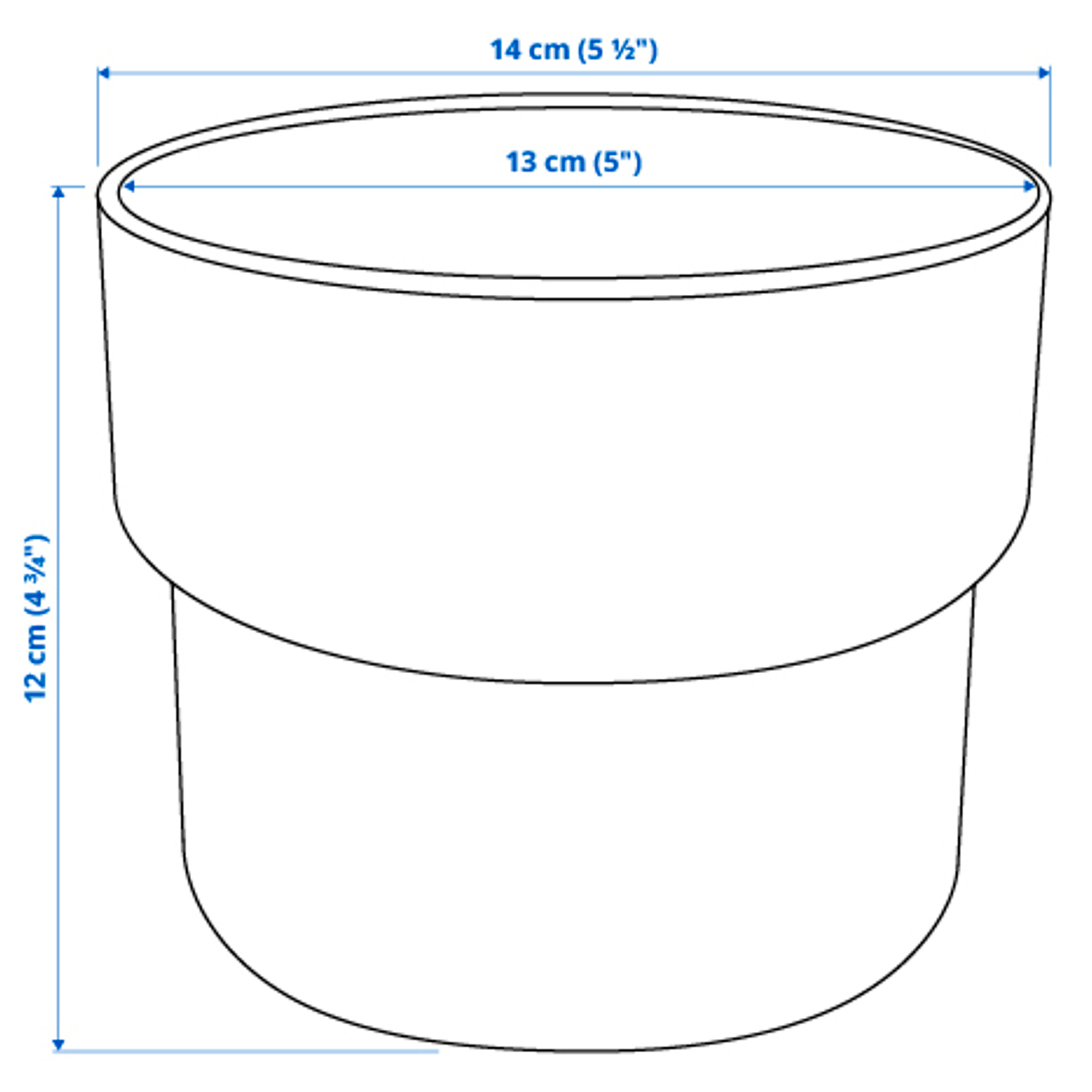 FÖRENLIG plant pot