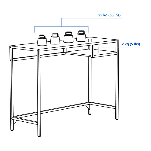 VITTSJÖ 筆記型電腦桌