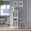 BAGGEBO glass-door cabinet