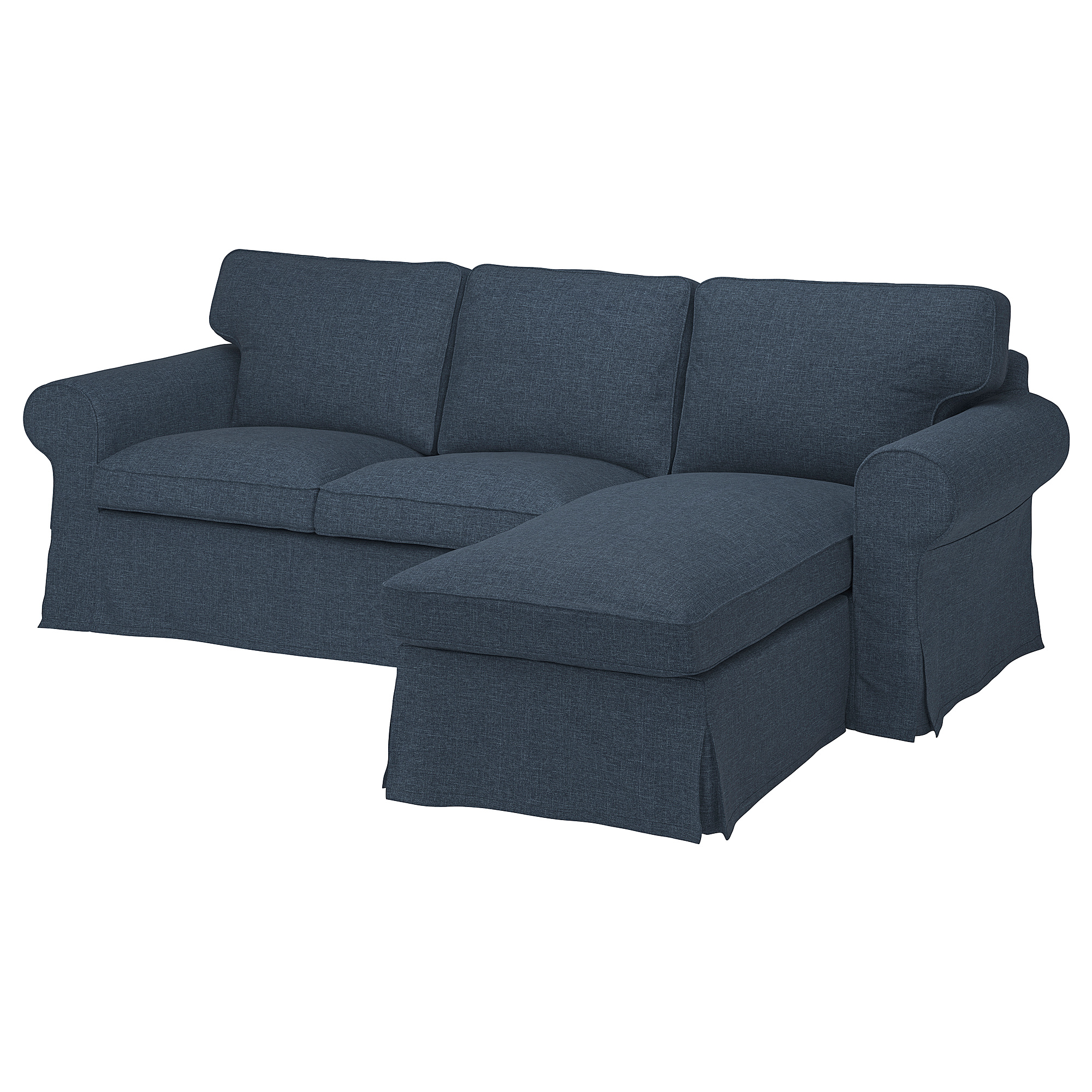 EKTORP cover f 3-seat sofa w chaise longue