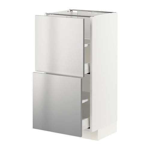 METOD/MAXIMERA base cabinet with 2 drawers