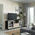 BESTÅ - TV bench with drawers, black-brown Sindvik/Lappviken/Stubbarp light grey/beige | IKEA Taiwan Online - PE821552_S1