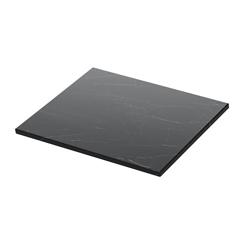 TOLKEN - countertop, black marble effect/foliated board, 62x49 cm | IKEA Taiwan Online - PE863669_S4