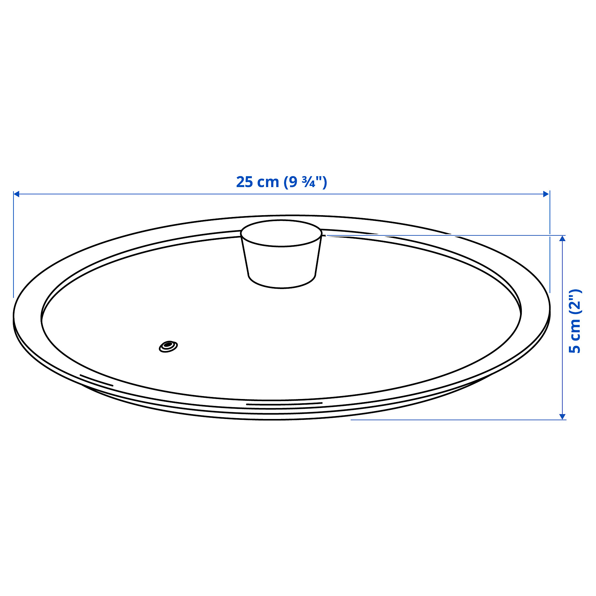 KLOCKREN pan lid