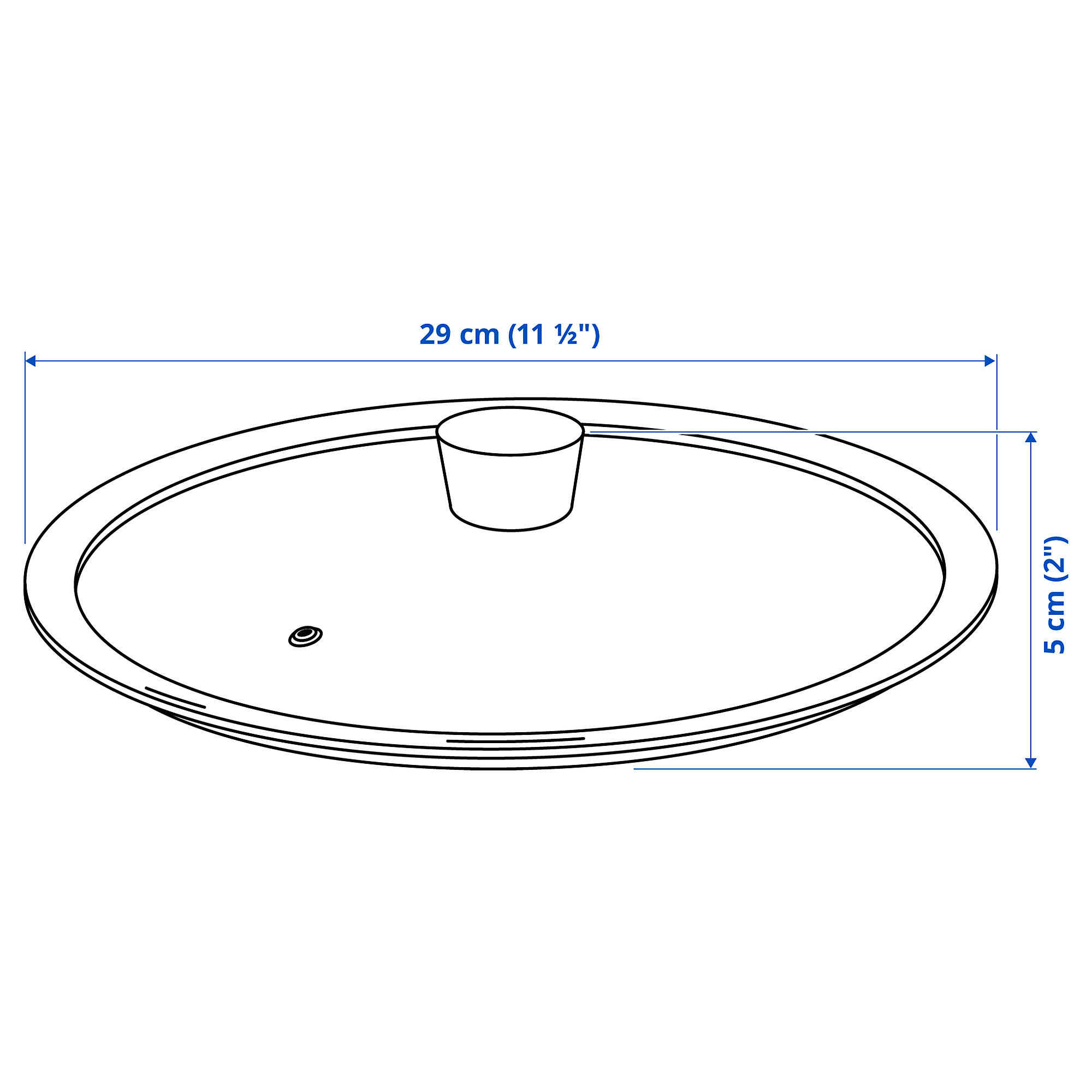 KLOCKREN pan lid