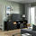 BESTÅ - TV bench with doors and drawers, black-brown/Hanviken/Stubbarp black-brown | IKEA Taiwan Online - PE821659_S1