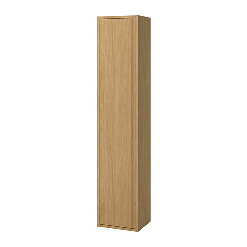 ÄNGSJÖN - high cabinet with door, oak effect, 40x35x195 cm | IKEA Taiwan Online - PE902213_S4