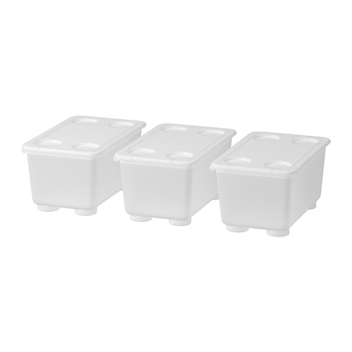 GLIS - box with lid, transparent, 17x10 cm | IKEA Taiwan Online - PE765863_S4